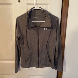 Under Armour Sz S Loose Jacket Activewear Zip up running workout sweatshirt
